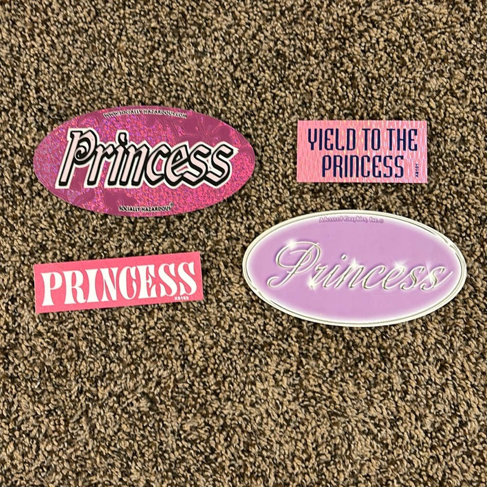 2000s Princess Stickers